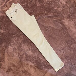 Pac Sun Stylish Super Skinny Beige Pants